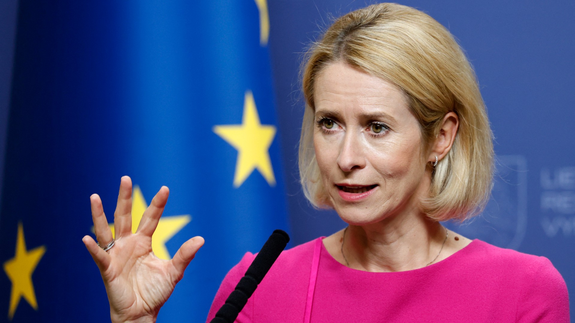 EU foreign policy chief says Israeli settlements should be treated like Russian-occupied Crimea