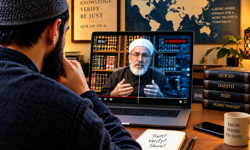 When The Shaykh Never Spoke - Deepfakes, Synthetic Scholars, And The Coming Crisis Of Religious Trust