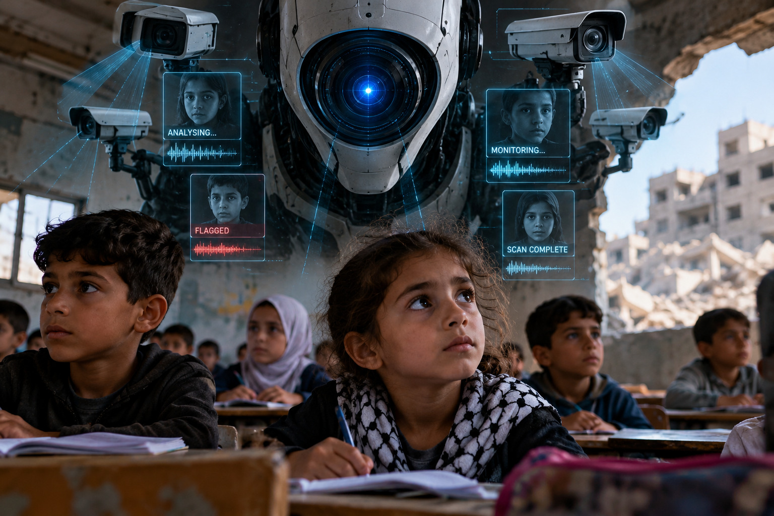 U.S. charity plans to use AI to monitor Gaza classrooms to police anti-Israel speech