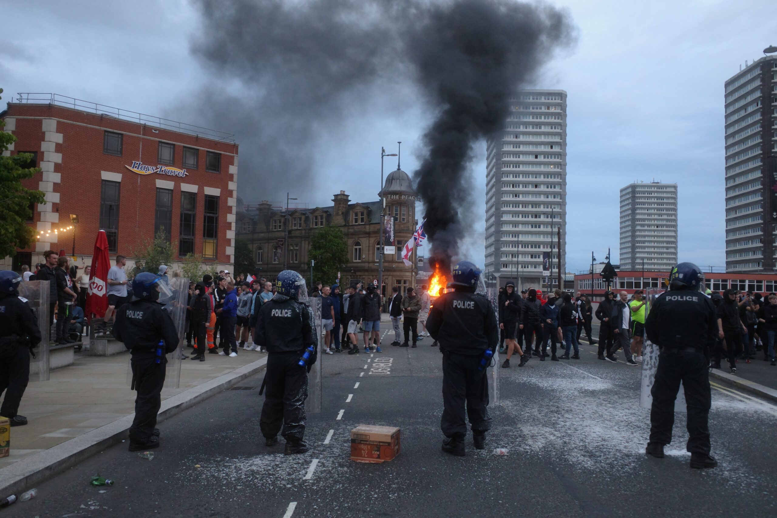 Far-right violence now 'real concern' for British intelligence, says former MI5 chief